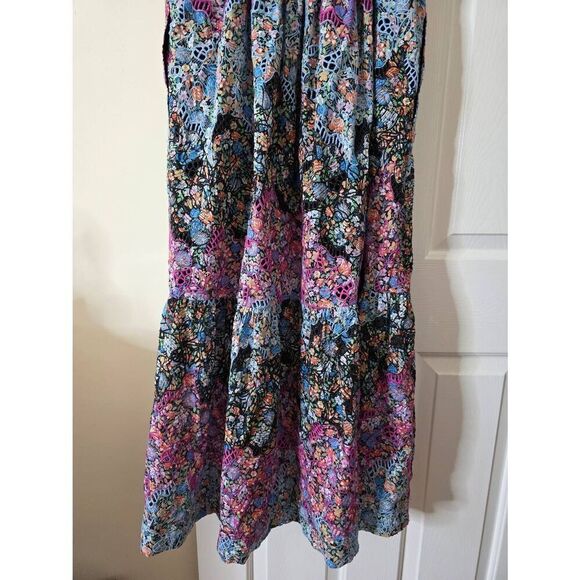 Anthropologie Clementina Eyelet Maxi Dress L - Picture 13 of 13